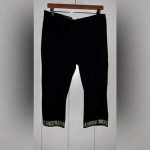 Under Armour Capri Leggings Women L Sports Gym Training Workout Walking‎ Running